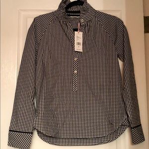 Vineyard Vines gingham ruffle popover 00